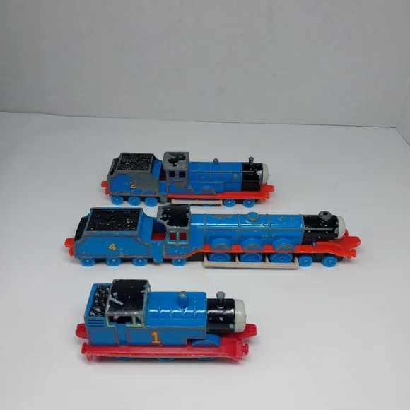 Vintage ERTL Thomas The Tank & Friends Train Lot of 3 1980s Die Cast Gordon - Picture 3 of 13